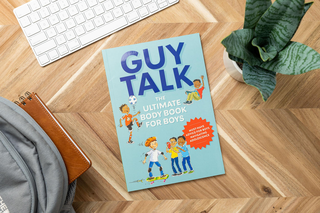 Guy Talk: The Ultimate Boy's Body Book With Stuff Guys Need to Know While Growing Up Great! - Retail Maharaj