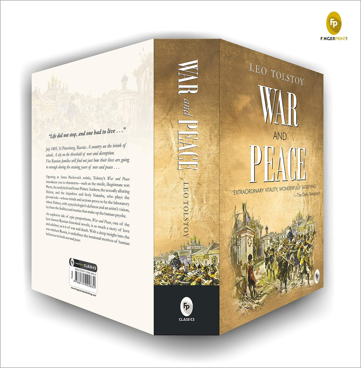 War And Peace by Leo Tolstoy - Russian Literature | Historical Fiction | Napoleonic Wars | Love and War | Tolstoy’s Exploration of Philosophical Themes | A Masterpiece on Cultural Significance | Literary Classics - Retail Maharaj