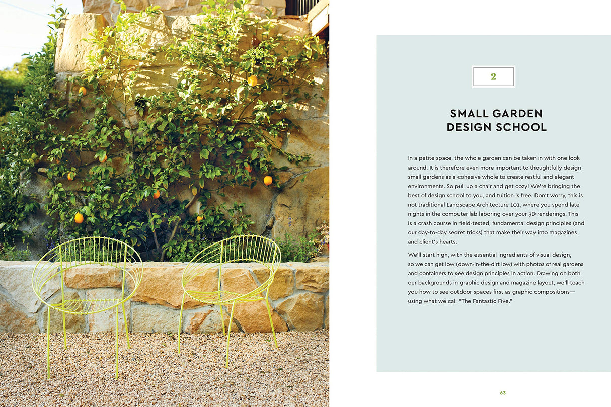 Small Garden Style: A Design Guide for Outdoor Rooms and Containers - Retail Maharaj