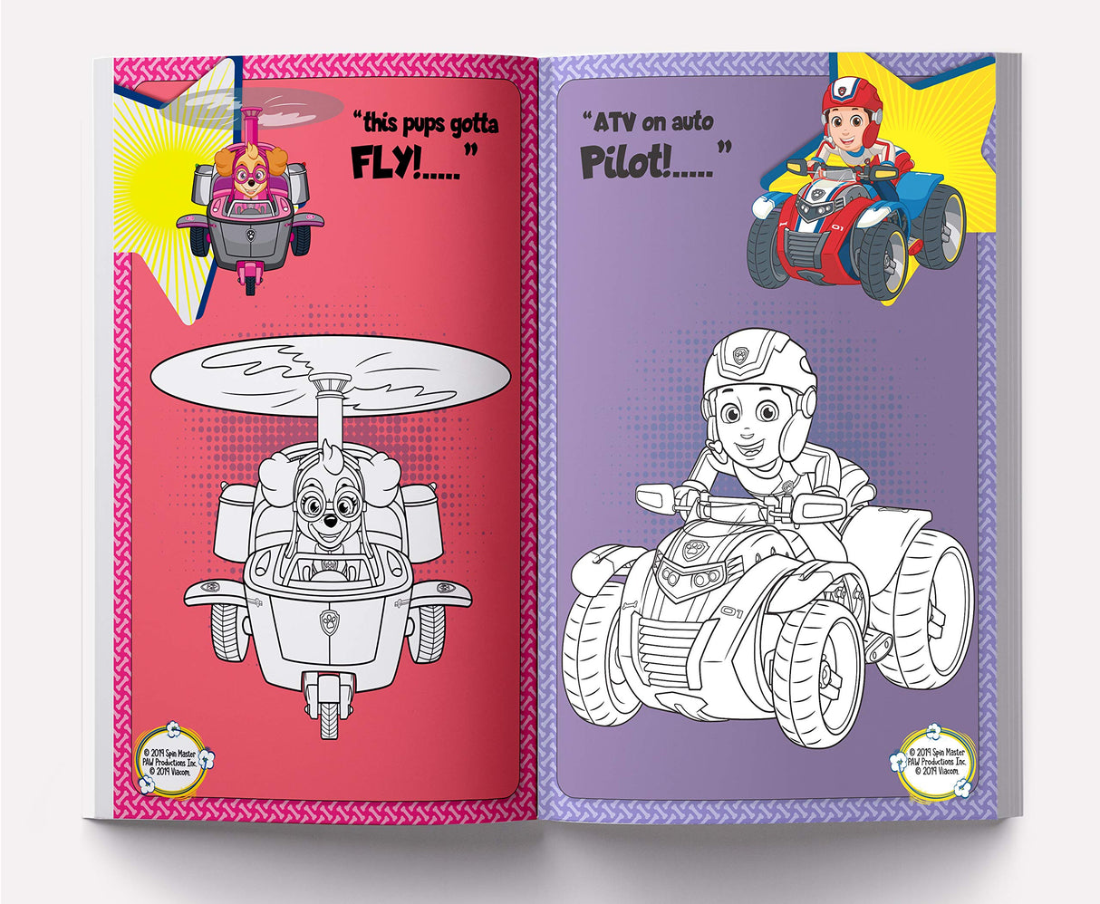 Practice Makes PAWfect: Paw Patrol Giant Coloring Book For Kids - Retail Maharaj