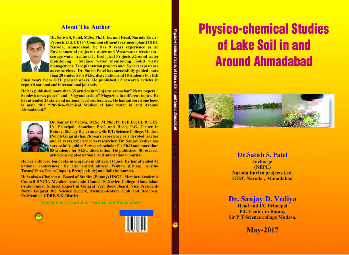 Physico-Chemical Studies of Lake Soil in And Around Ahmadabad - Retail Maharaj
