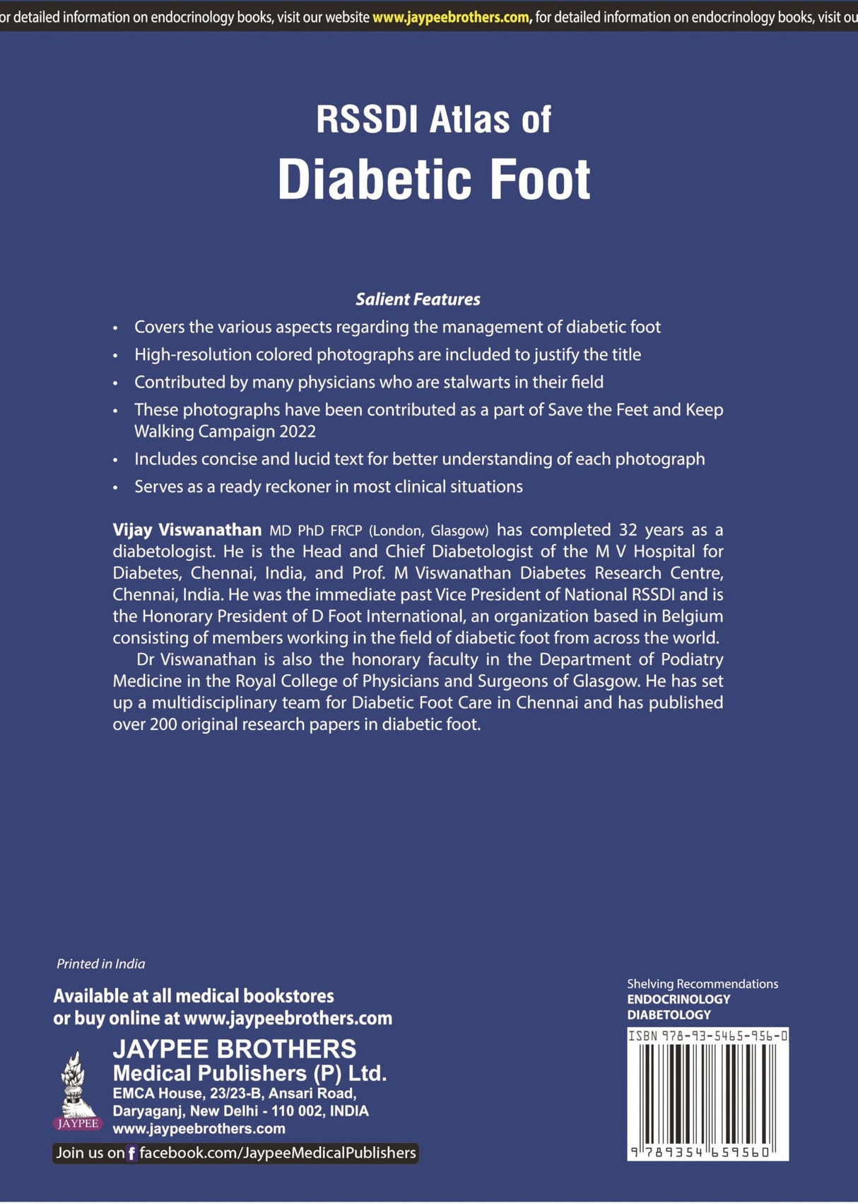 RSSDI Atlas of Diabetic Foot - Retail Maharaj