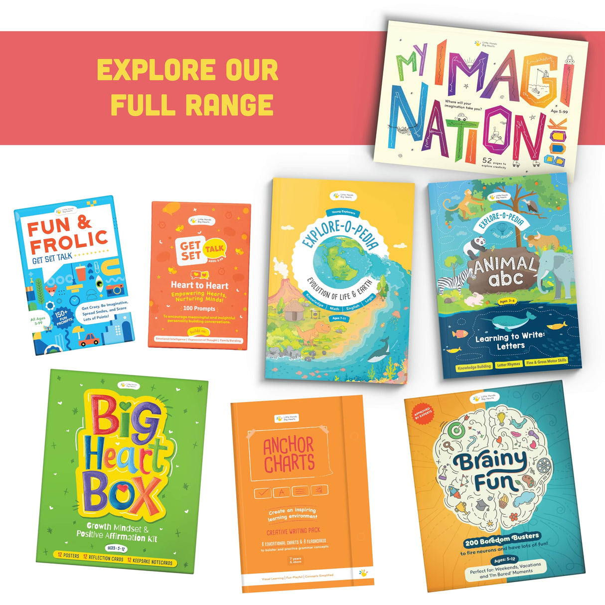 Little Hands Big Hearts Read Think Write Journal Ages 8-9 (Grade 3) | Activity Book for 8-9 Year Old | | Drawing Book for Kids 6-12 | Birthday Return Gift for Kids | Reading & Comprehension Book - Retail Maharaj