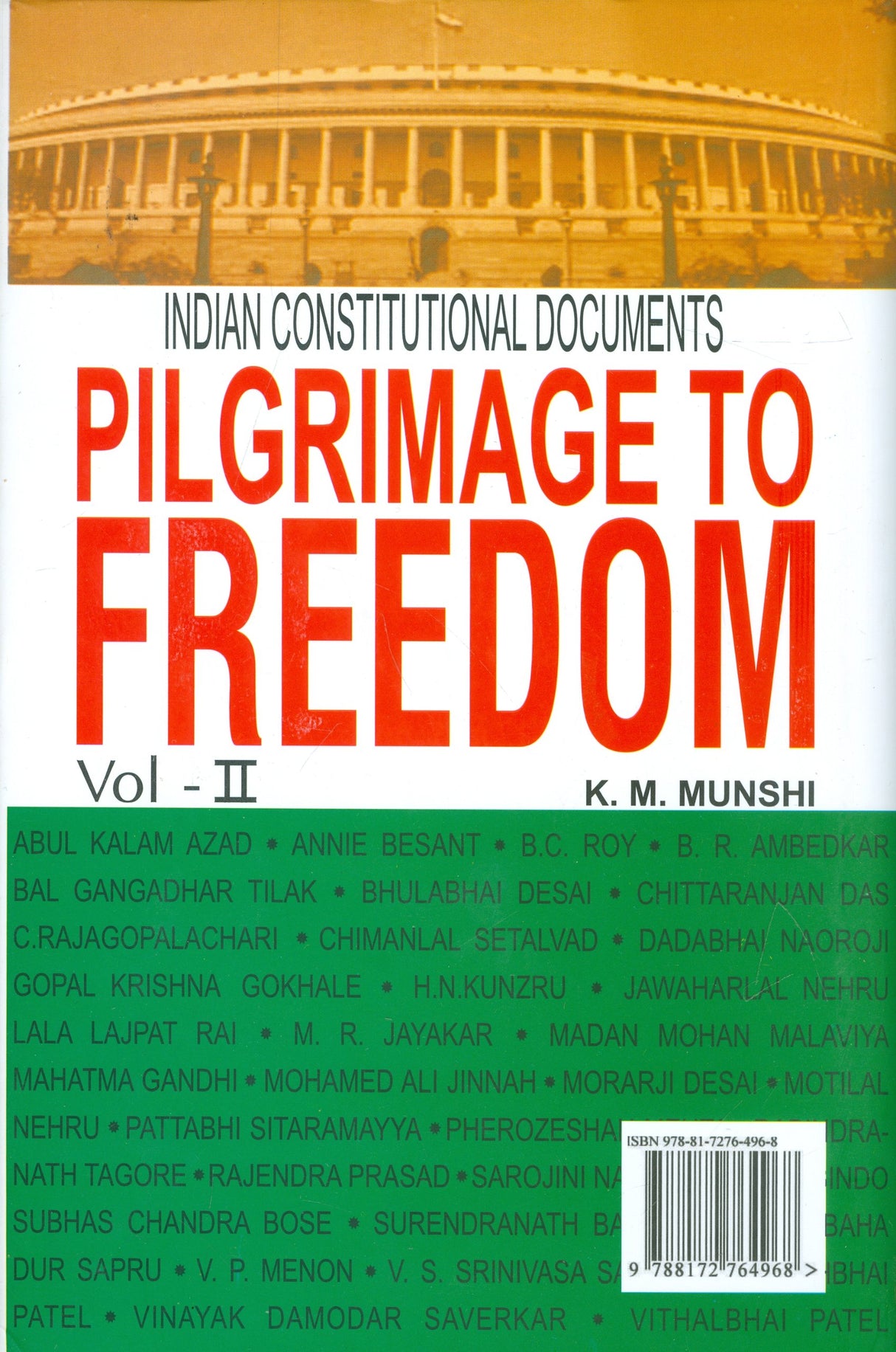 Pilgrimage To Freedom Vol . -ll - Retail Maharaj