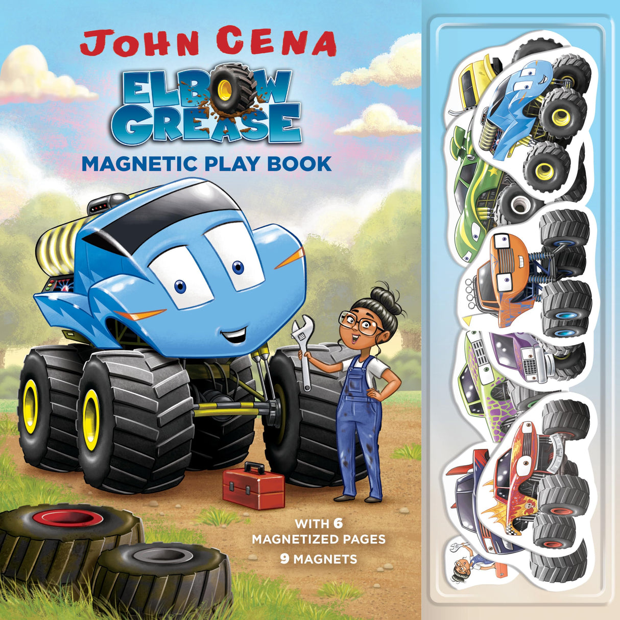 Elbow Grease Magnetic Play Book - Retail Maharaj