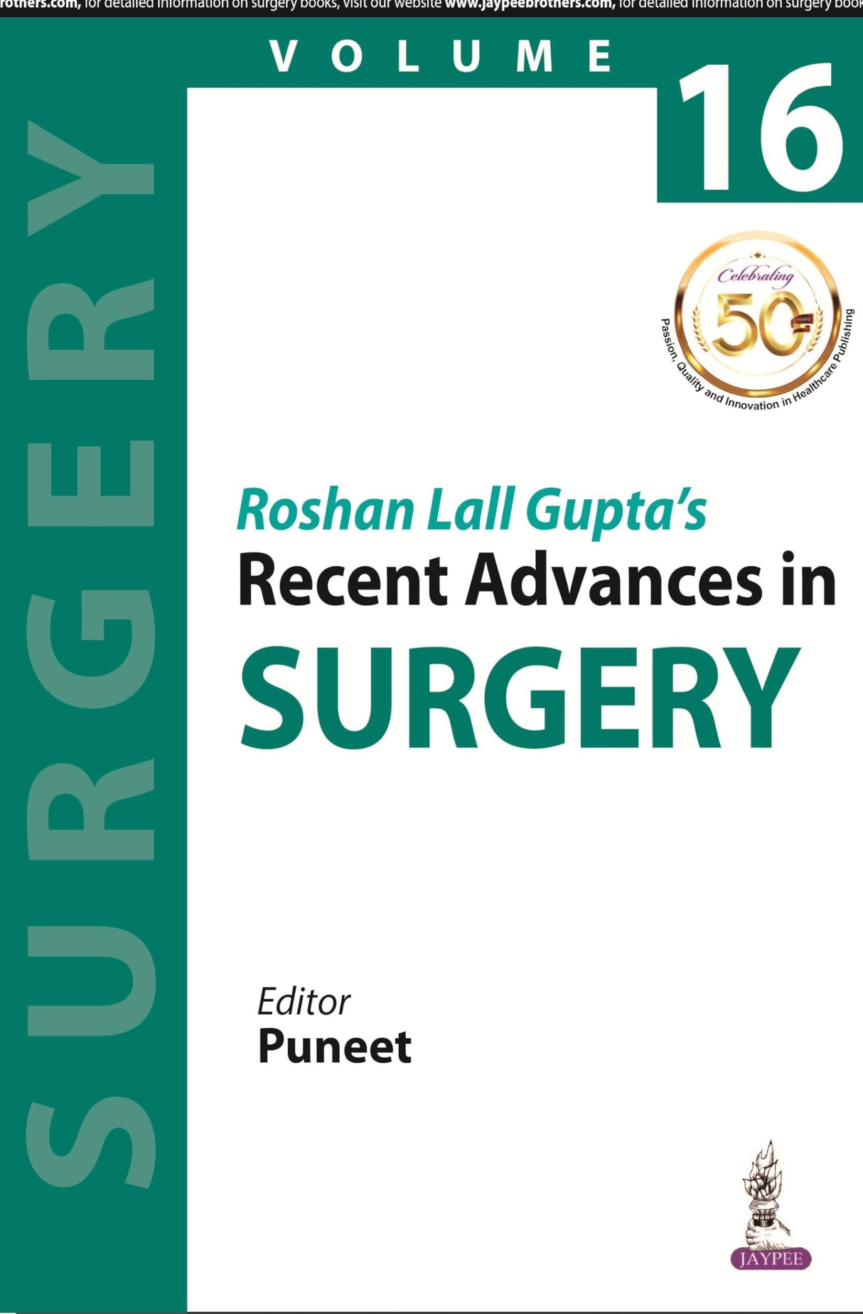 Roshan Lall Gupta’s Recent Advances in Surgery-Vol 16 - Retail Maharaj