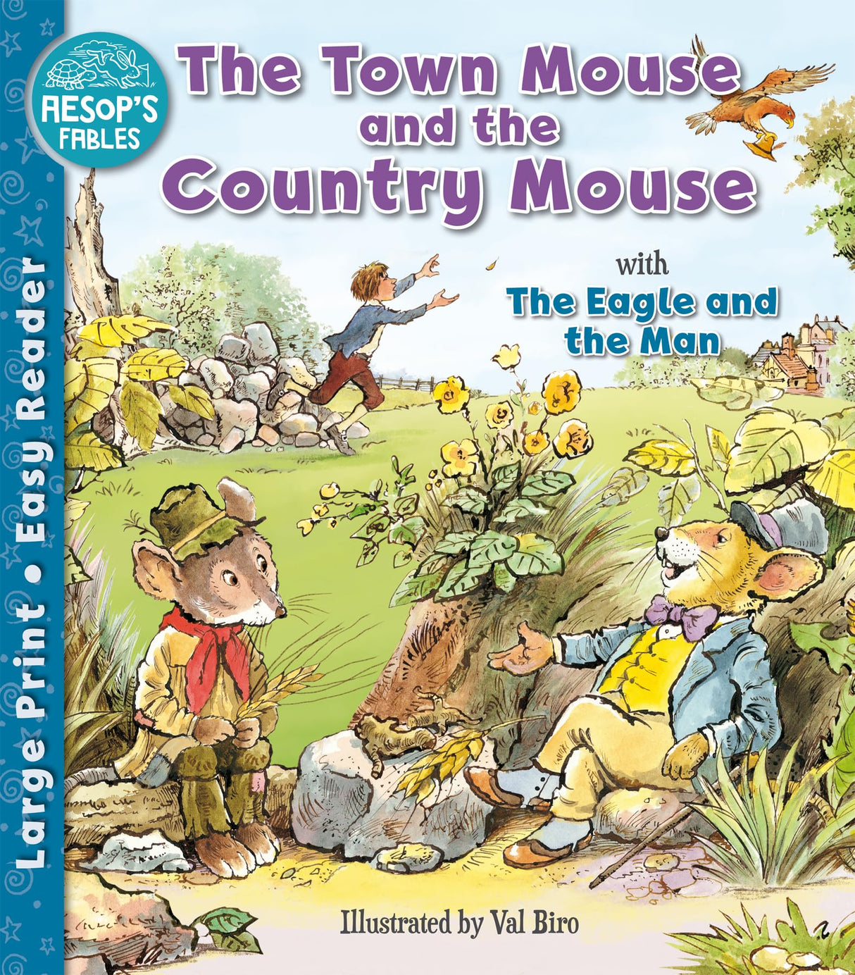 The Town Mouse and the Country Mouse & The Eagle and the Man (Aesop's Fables Easy Readers) - Retail Maharaj