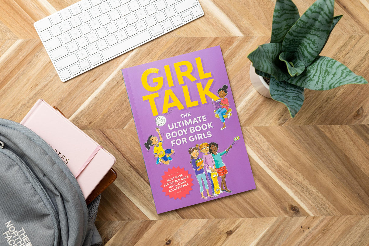 Girl Talk: The Ultimate Body & Puberty Book for Girls! - Retail Maharaj