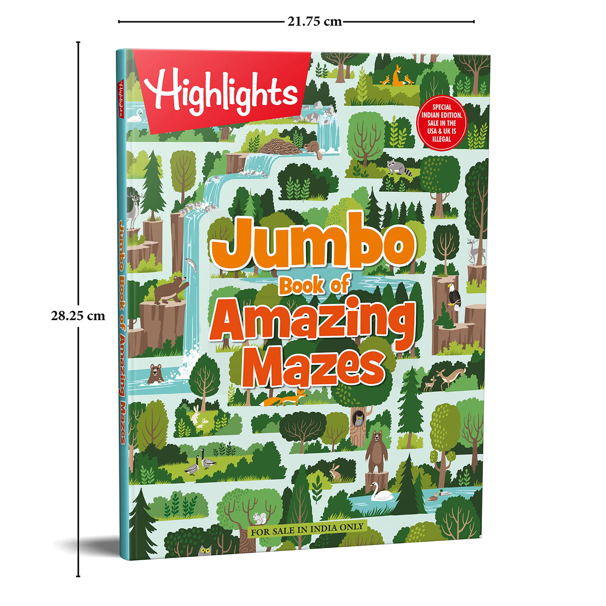 Jumbo Book Of Amazing Mazes (English) - Retail Maharaj