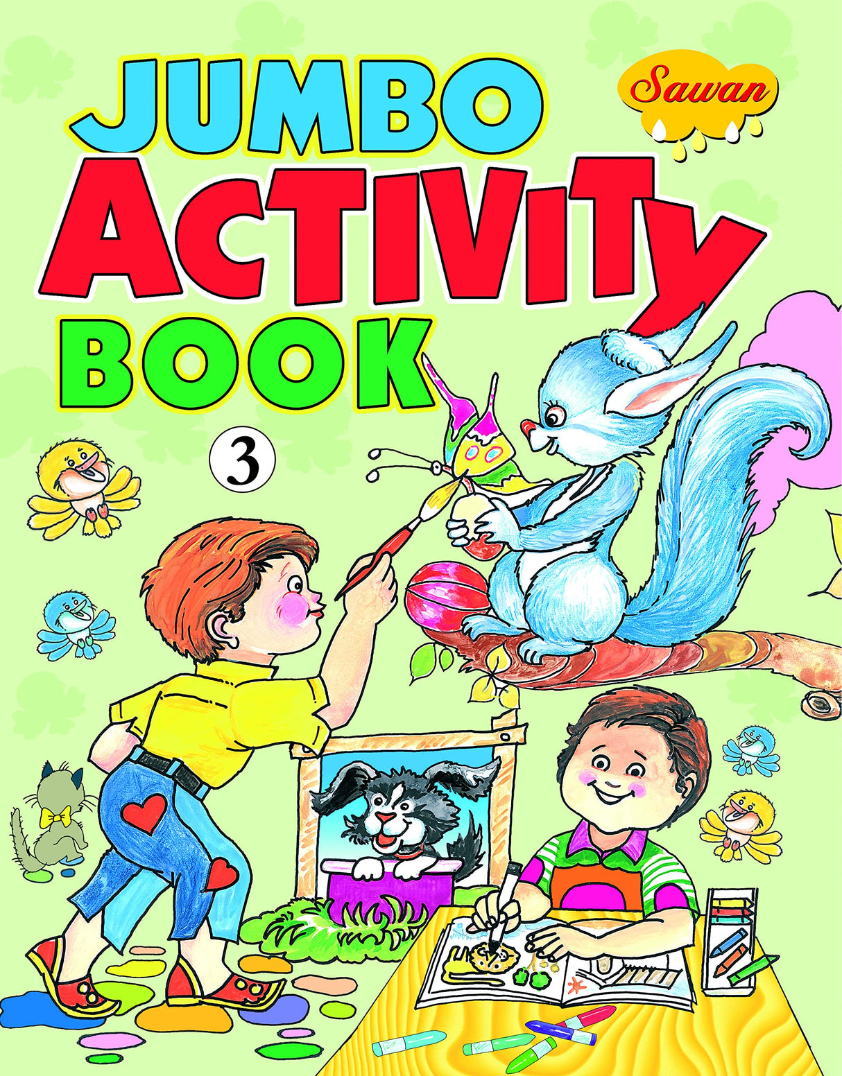 Jumbo Activity Book-3 - Retail Maharaj