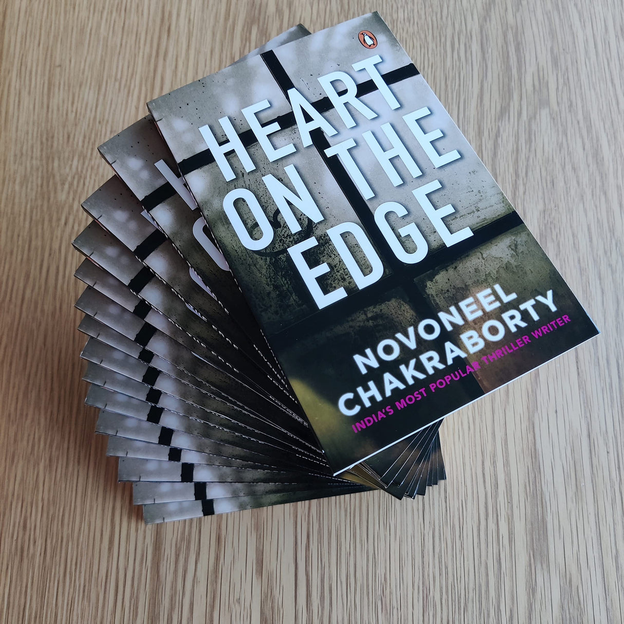 Heart on the Edge: A compelling Story of Love, Betrayal, and Secrets by Novoneel Chakraborty - Retail Maharaj