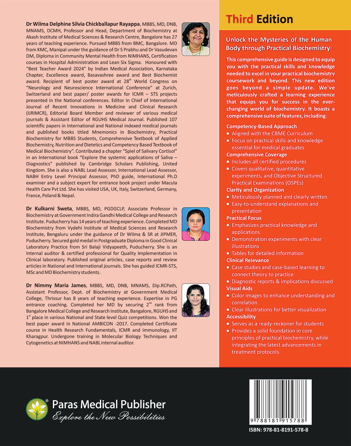 Practical Biochemistry Textbook (Competency Based) (3rd Edition) - Retail Maharaj