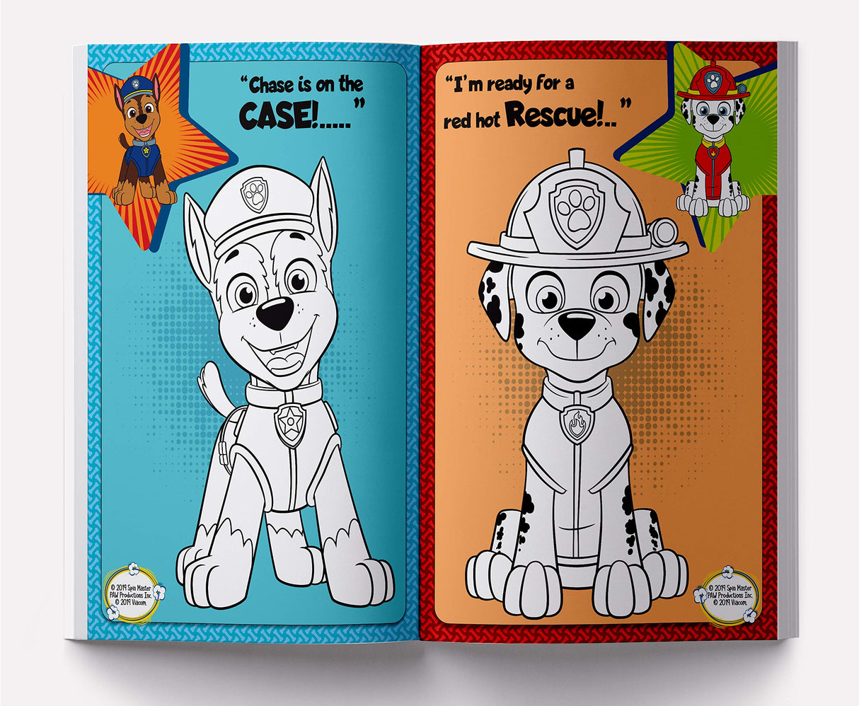 Practice Makes PAWfect: Paw Patrol Giant Coloring Book For Kids - Retail Maharaj