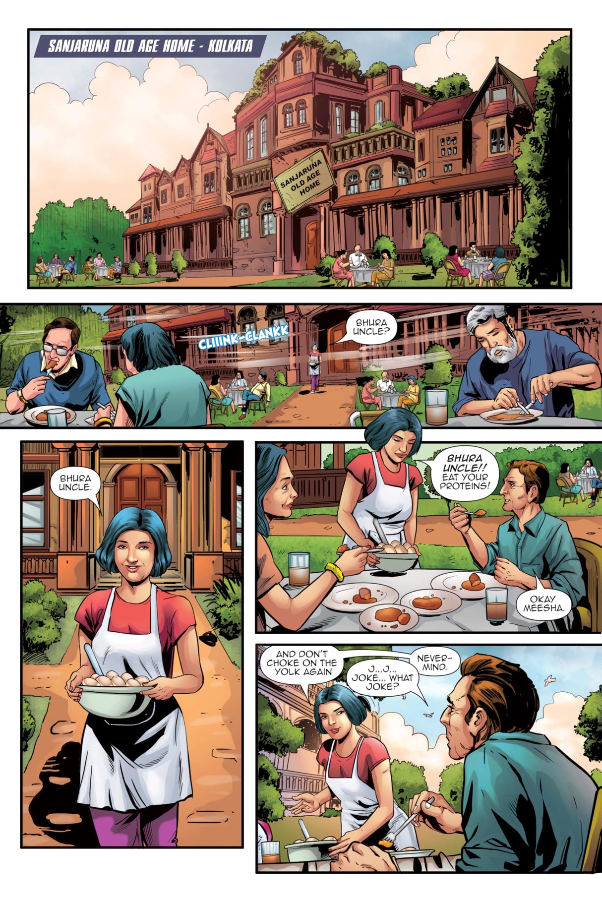 Alpha Comics | The War Cook | Issue 1 | Graphic Novel | New Release | English | Paperback - Retail Maharaj
