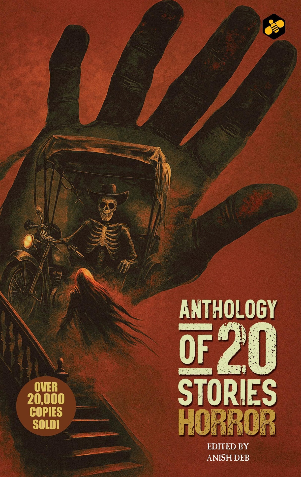 Anthology of 20 Stories Horror| Bestselling Collection | 10th Anniversary Edition | Edited by Anish Deb - Retail Maharaj