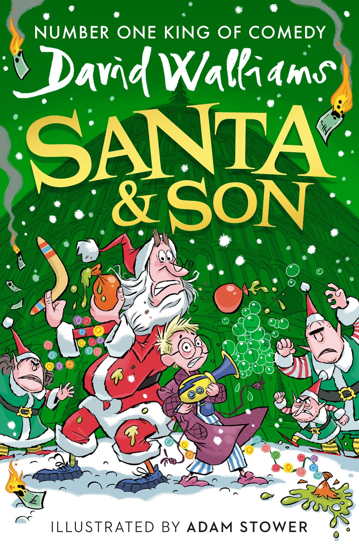 Santa & Son: New for 2025, a hilarious, illustrated Christmas adventure for young readers from bestselling children’s author David Walliams: A book by David Walliams - Retail Maharaj