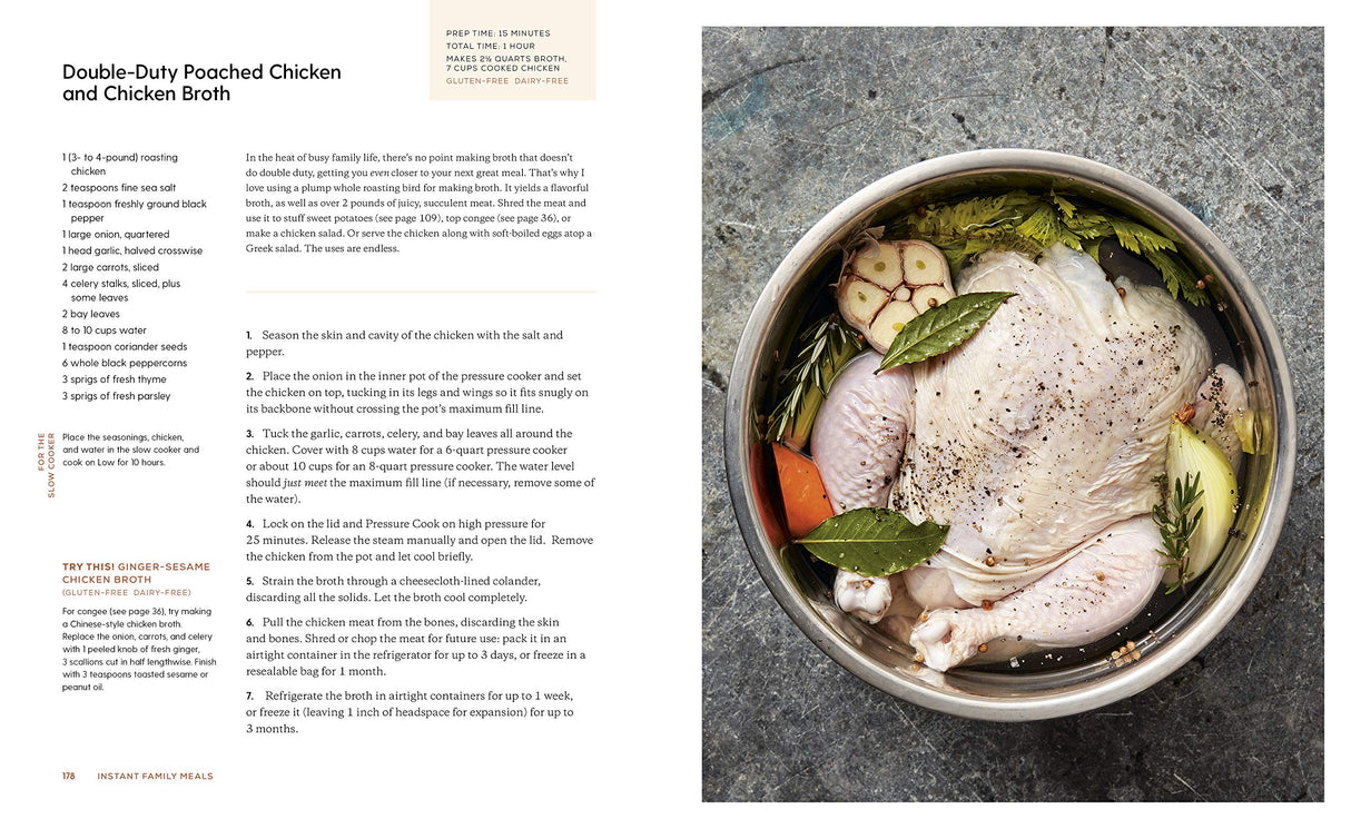 Instant Family Meals: Delicious Dishes from Your Slow Cooker, Pressure Cooker, Multicooker, and Instant Pot - Retail Maharaj