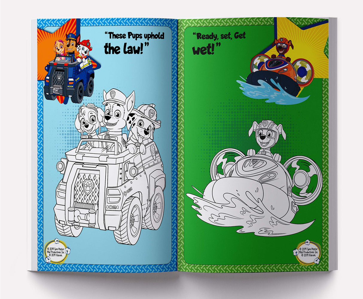 Practice Makes PAWfect: Paw Patrol Giant Coloring Book For Kids - Retail Maharaj