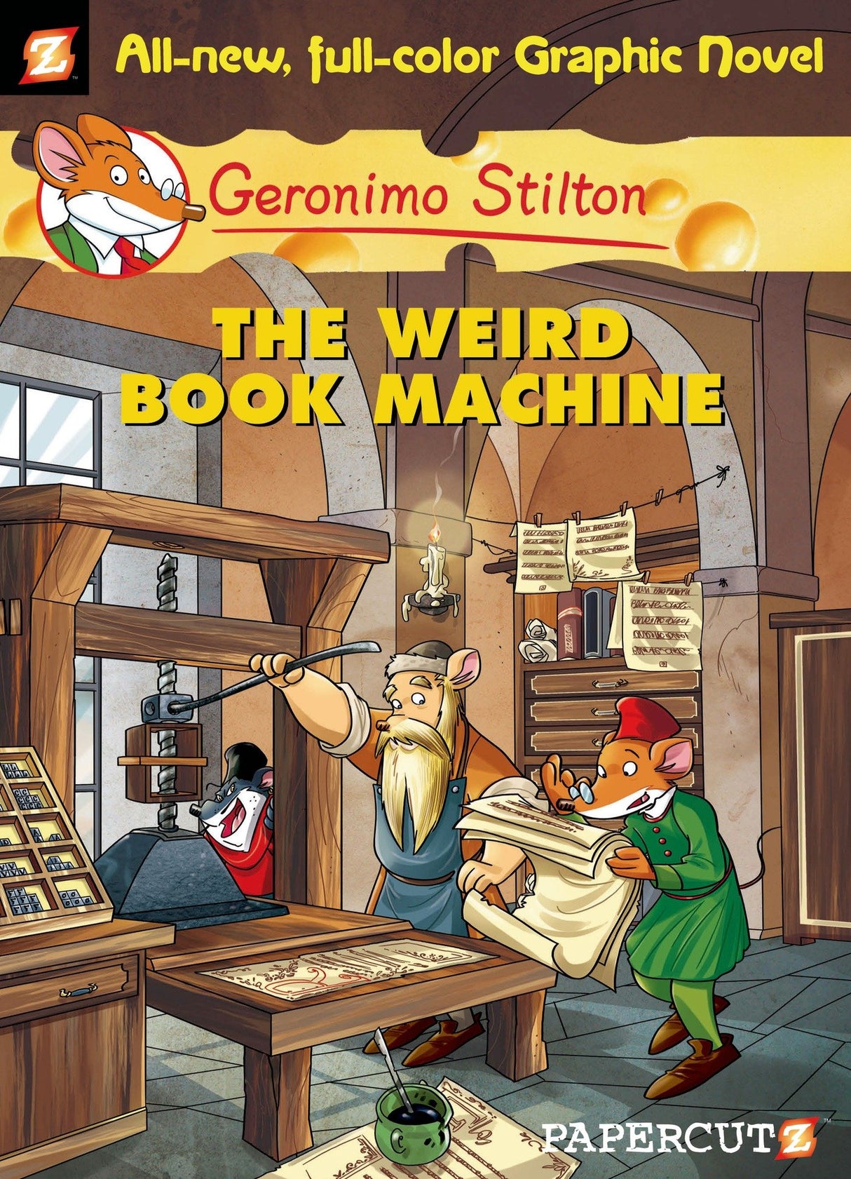 The Weird Book Machine (Graphic) - 09 (Geronimo Stilton) - Retail Maharaj