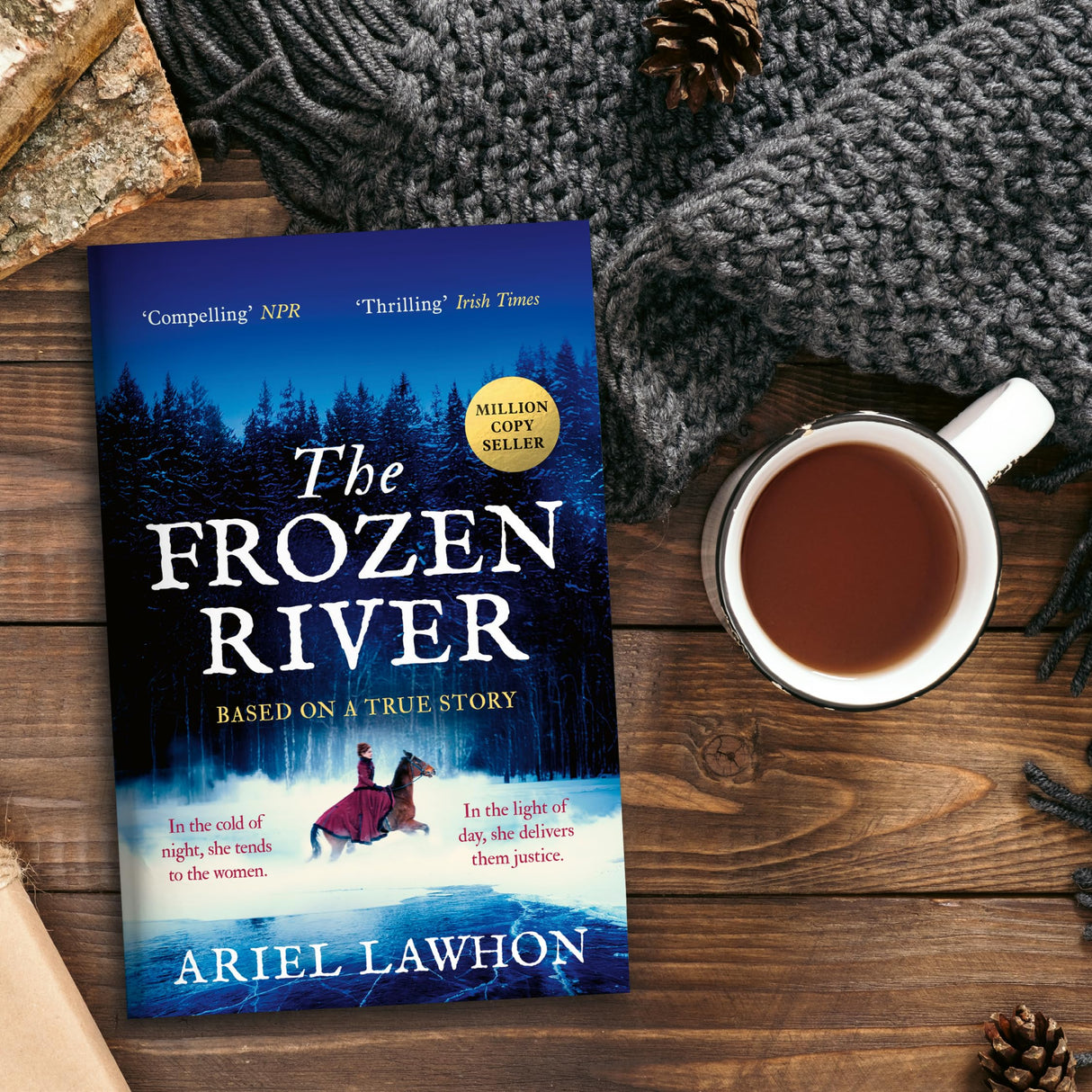 The Frozen River: A RIVETING WINTER DRAMA Inspired by a Real Heroine―The Perfect Gift for Your Christmas Reading Stack - Retail Maharaj