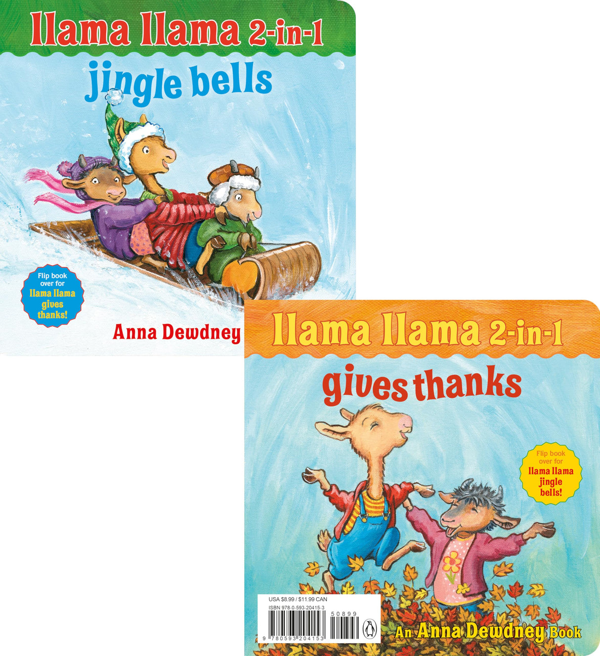 Llama Llama 2-in-1: Gives Thanks/Jingle Bells - Retail Maharaj