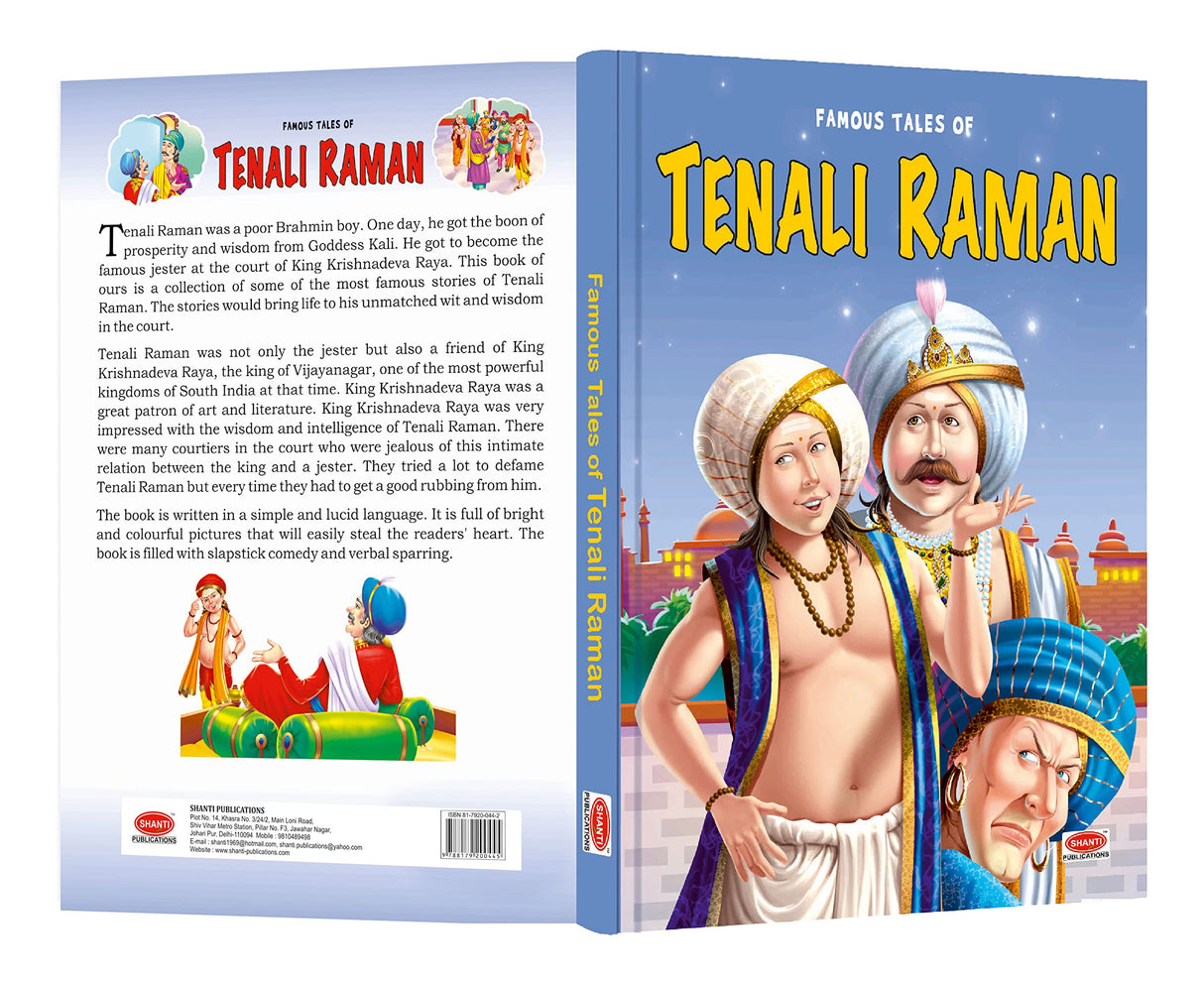 Famous Tales of Tenali Raman (English) Witty Stories for Children - Retail Maharaj