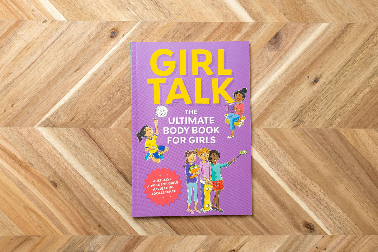 Girl Talk: The Ultimate Body & Puberty Book for Girls! - Retail Maharaj
