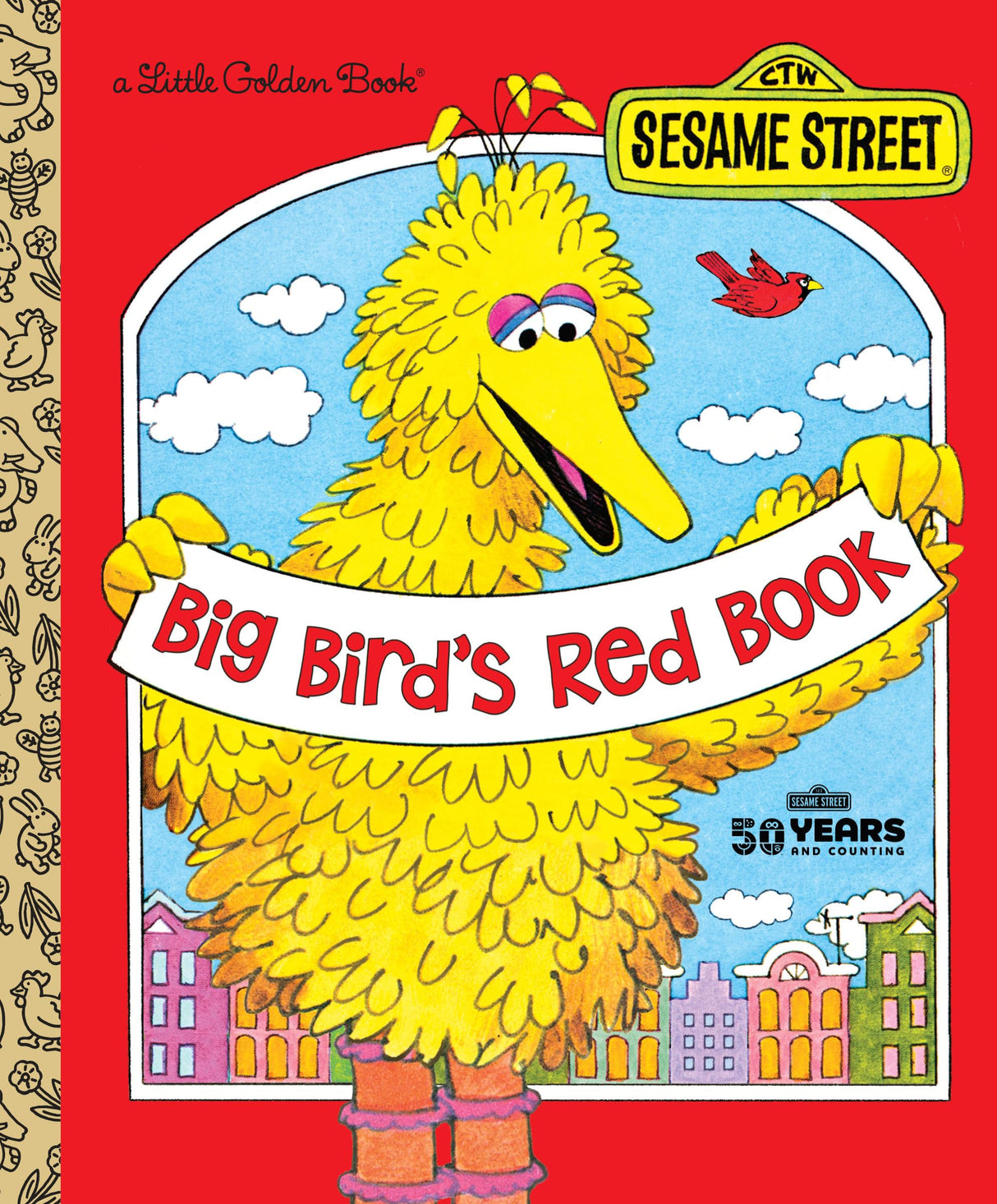 Big Bird's Red Book (Sesame Street) (Little Golden Book) - Retail Maharaj