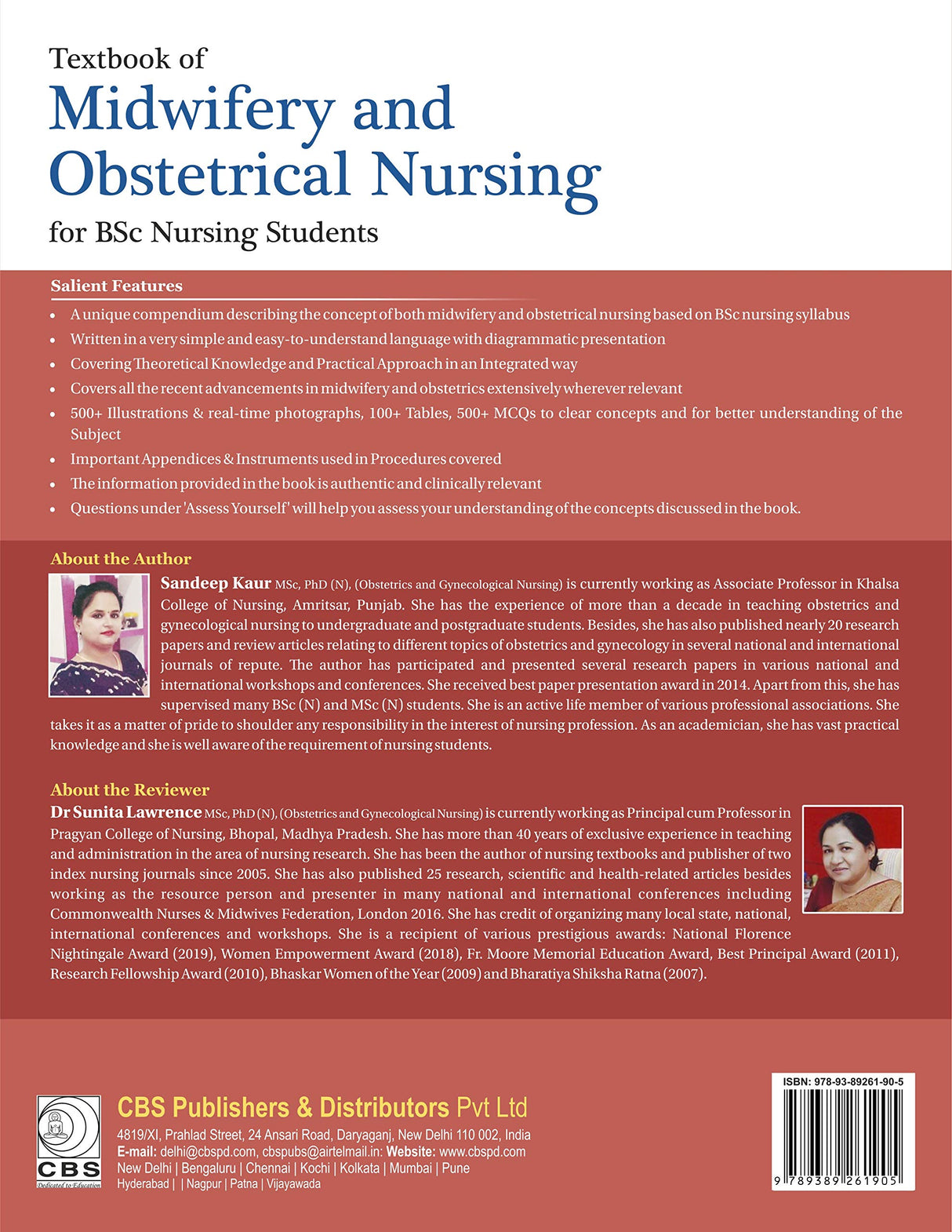 TEXTBOOK OF MIDWIFERY AND OBSTETRICAL NURSING FOR BSC NURSING STUDENTS: AS PER THE SYLLABUS OF INDIAN NURSING COUNCIL BSC - Retail Maharaj