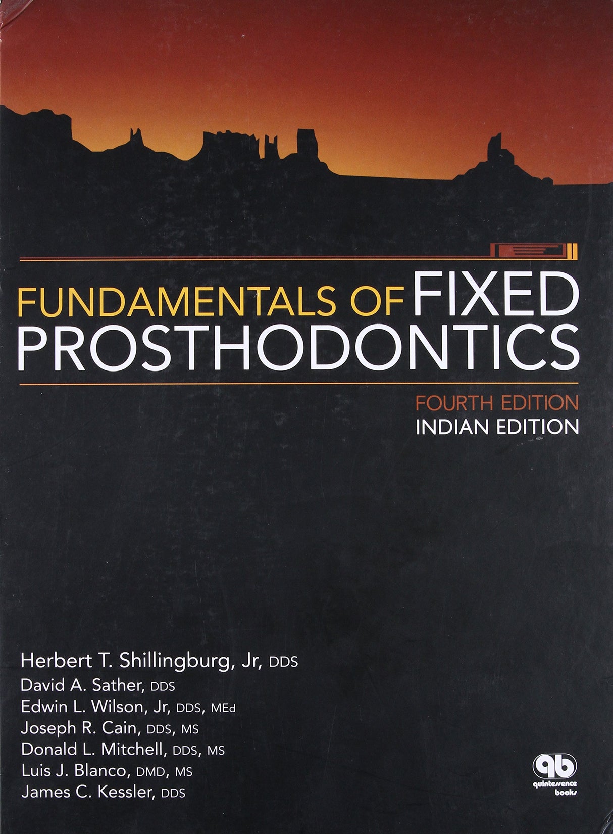 FUNDAMENTALS OF FIXED PROSTHODONTICS 4ED (HB 2017) - Retail Maharaj