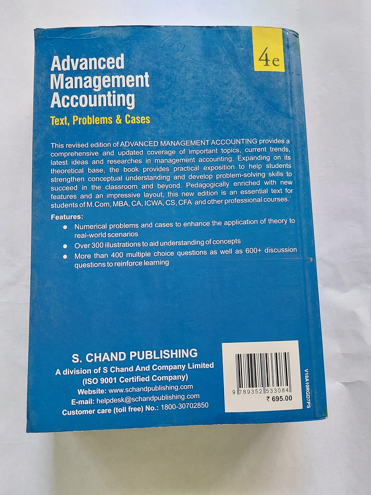 Advanced Management Accounting - Retail Maharaj