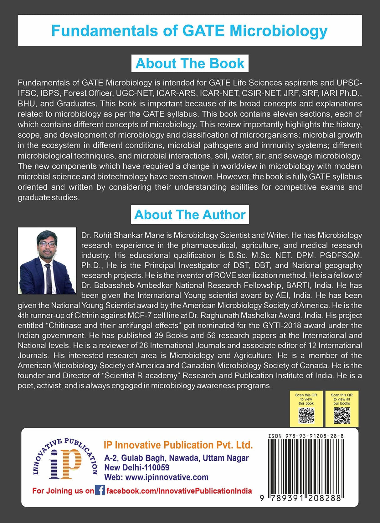 Fundamentals of GATE Microbiology - Retail Maharaj