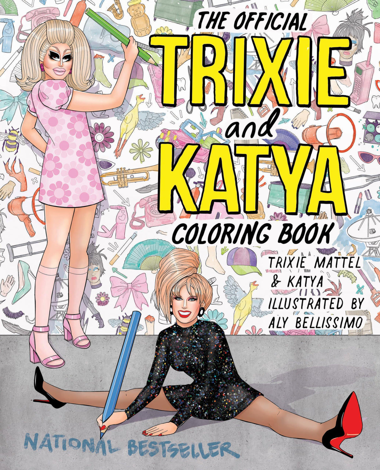 The Official Trixie and Katya Coloring Book - Retail Maharaj