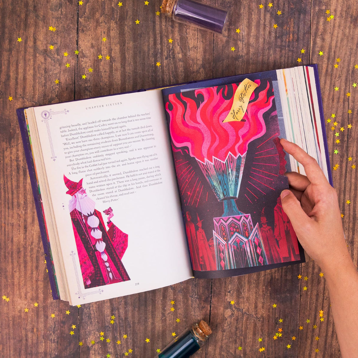 Harry Potter and the Goblet of Fire: A sumptuously illustrated gift book with magical interactive surprises (Interactive Illustrated Edition) - Retail Maharaj