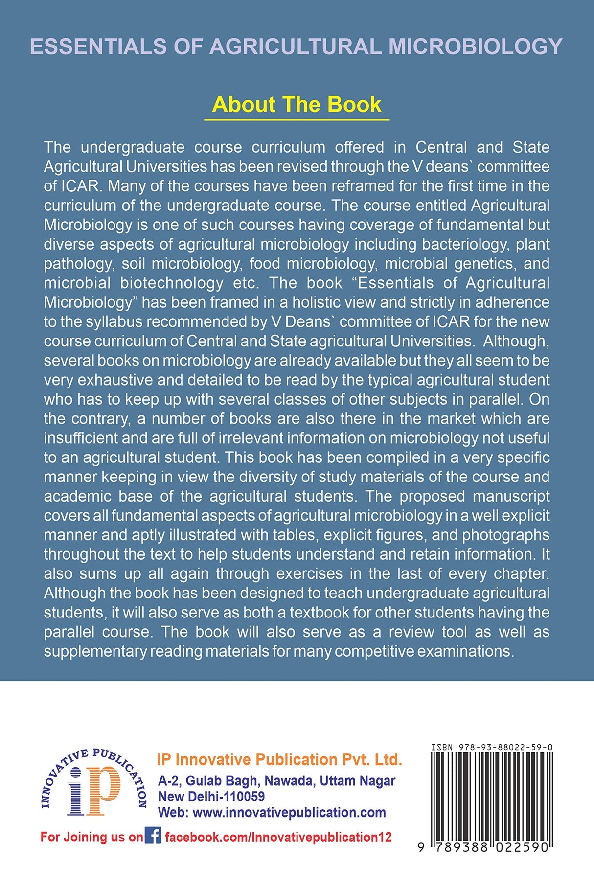 Essentials of Agricultural Microbiology - Retail Maharaj