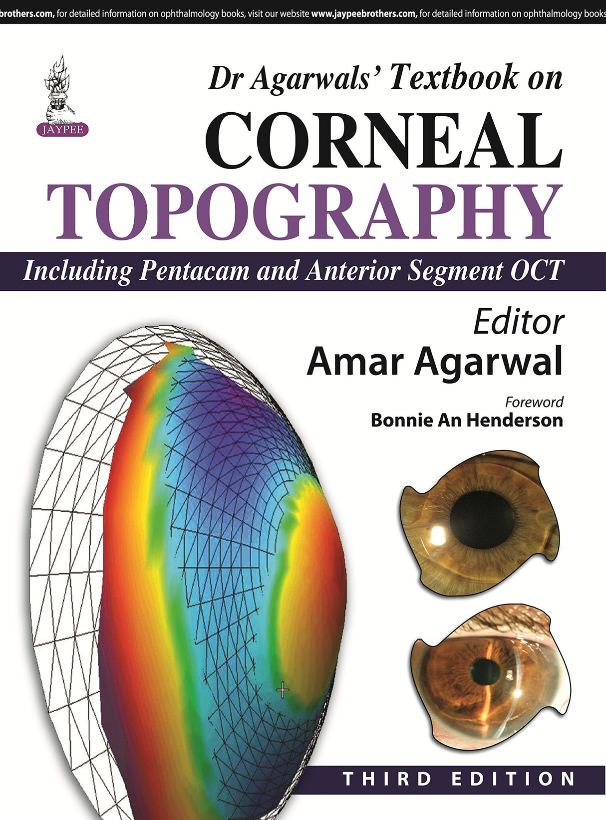 DR AGARWAL'S TEXTBOOK ON CORNEAL TOPOGRAPHY(INCLUDING PENTACAM AND ANTERIOR SEGMENT OCT) - Retail Maharaj
