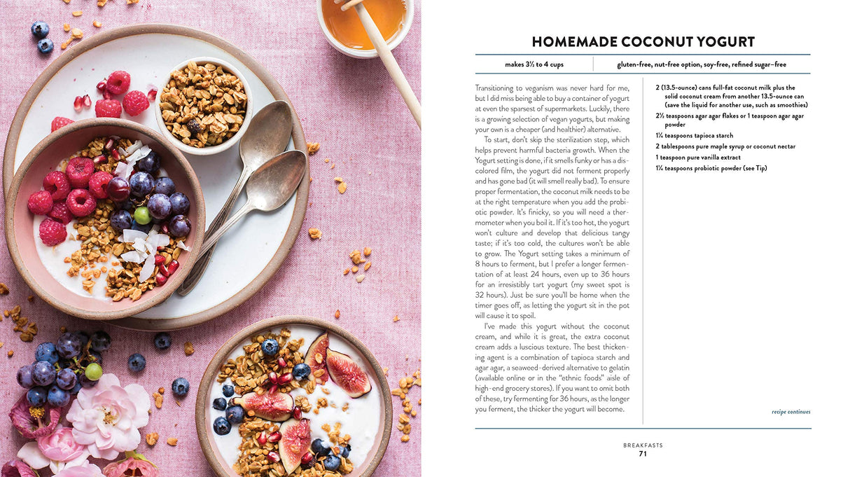 The Vegan Instant Pot Cookbook - Retail Maharaj