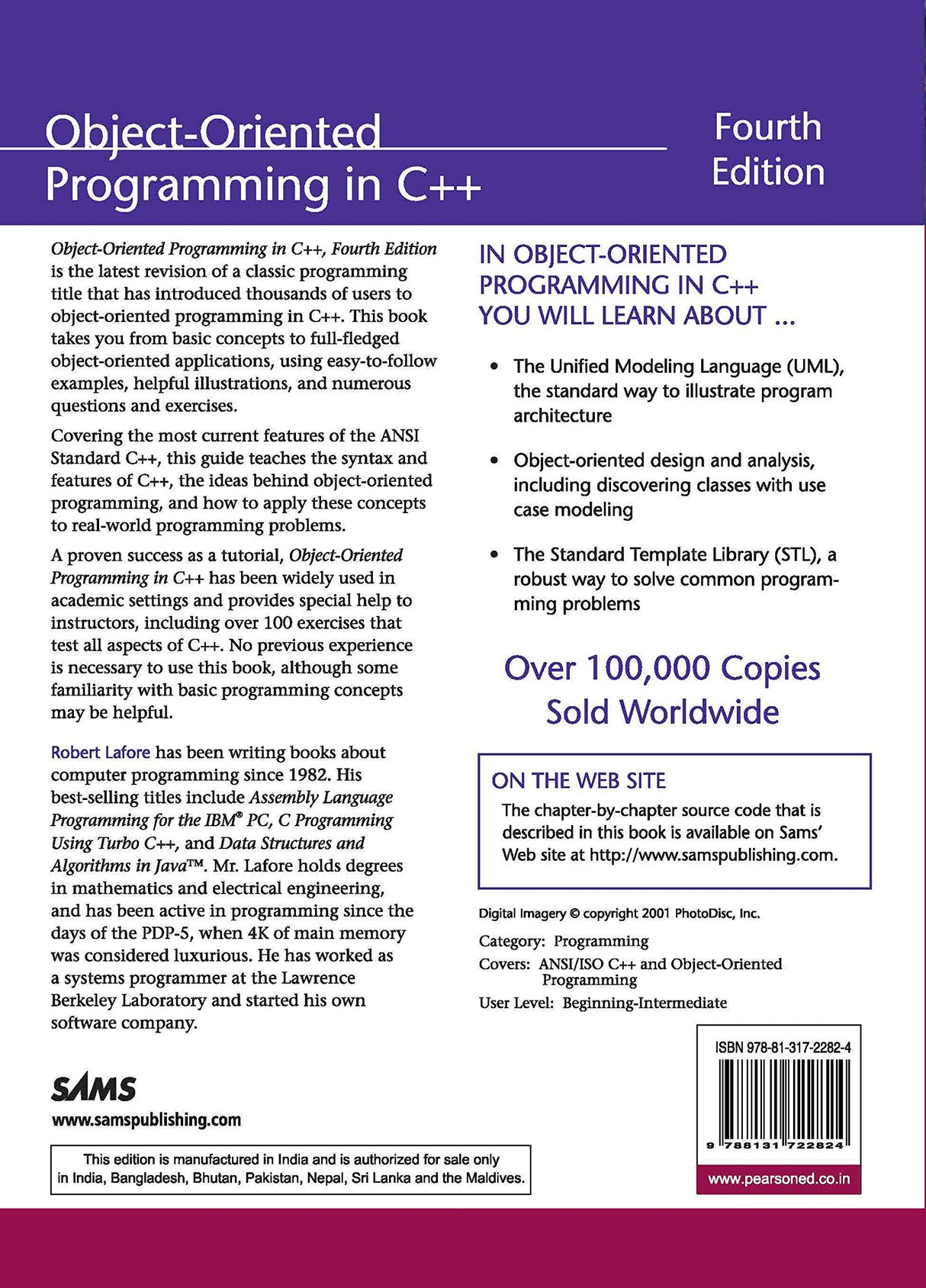 Object Oriented Programming in C++, 4e - Retail Maharaj