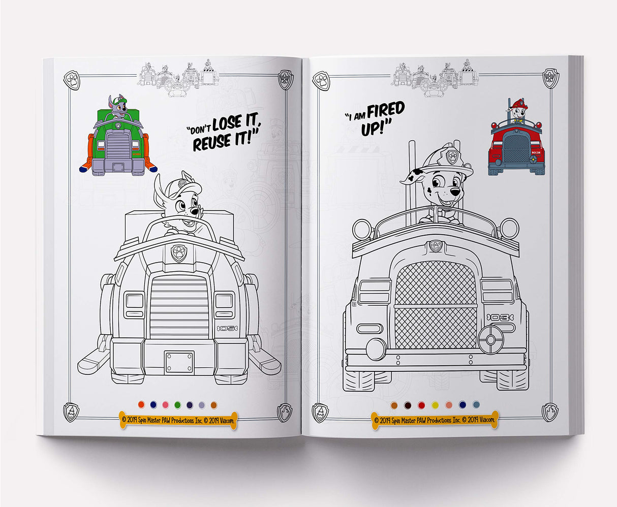 Patrol Pups: Paw Patrol Coloring Book For Kids - Retail Maharaj