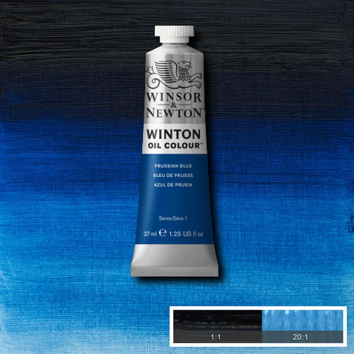 Winsor & Newton Winton Oil Colour Paint 37ml Lemon Yellow Hue - Retail Maharaj
