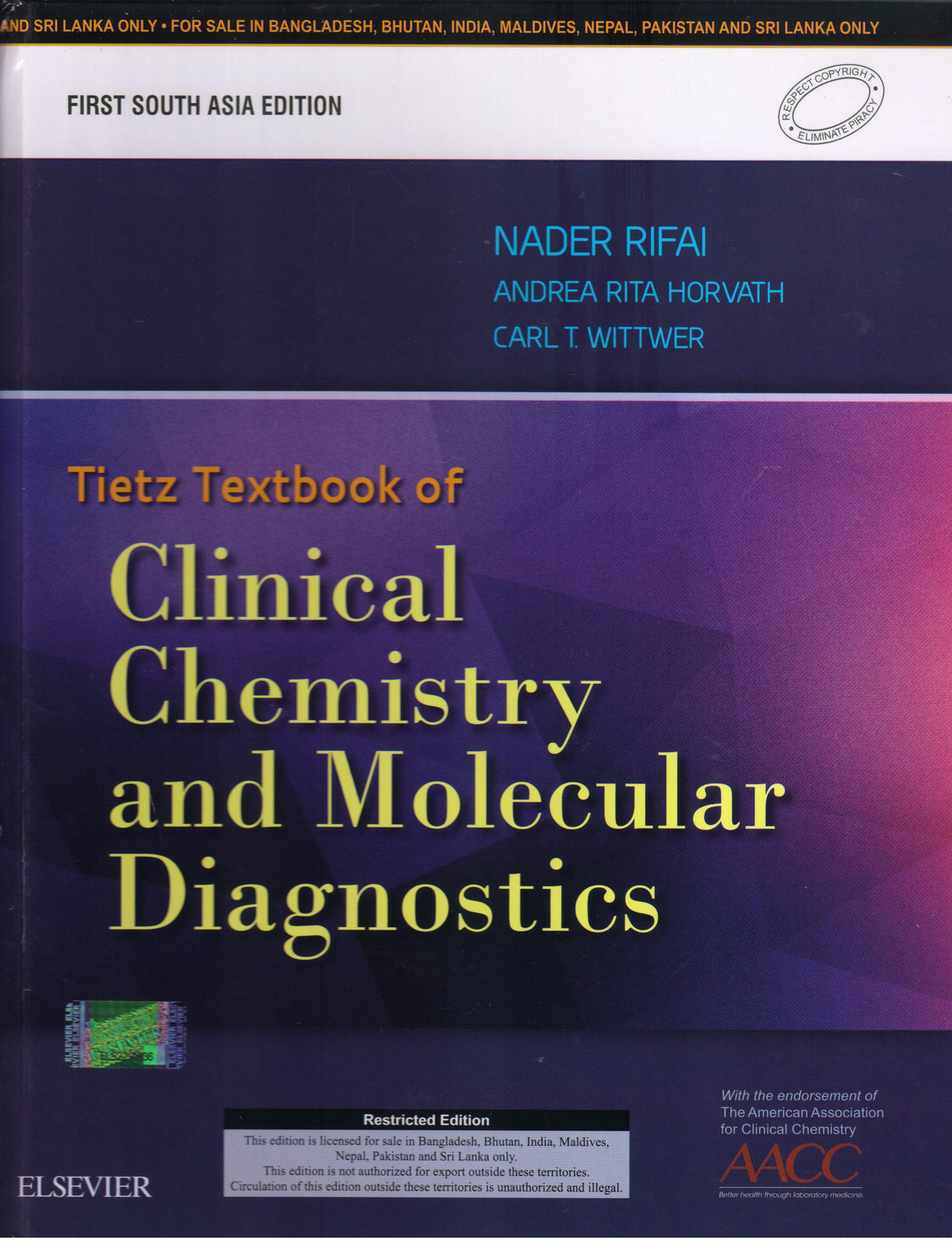 Tietz Textbook of Clinical Chemistry and Molecular Diagnostics 1st/2018 - Retail Maharaj