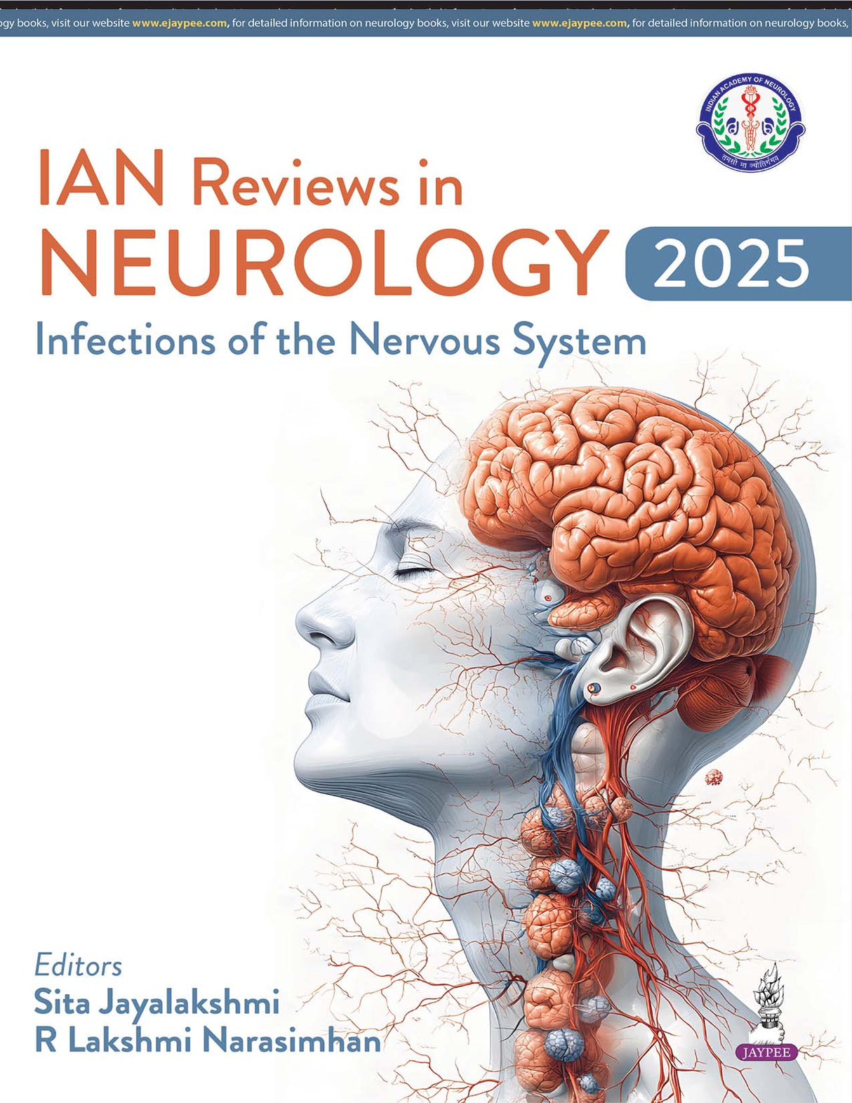 IAN Reviews in Neurology 2025: Infections of the Nervous System;1st Edition 2026 by Sita Jayalakshmi & R Lakshmi Narasimhan - Retail Maharaj
