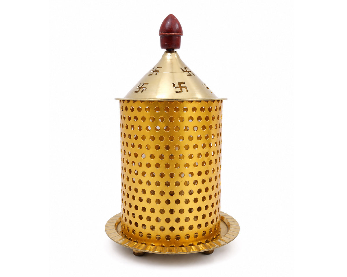 Akhand Diya Brass 4"