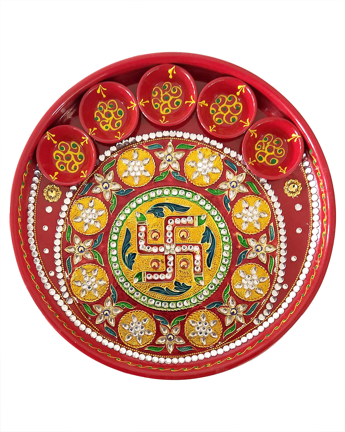 Puja Dish Swastik