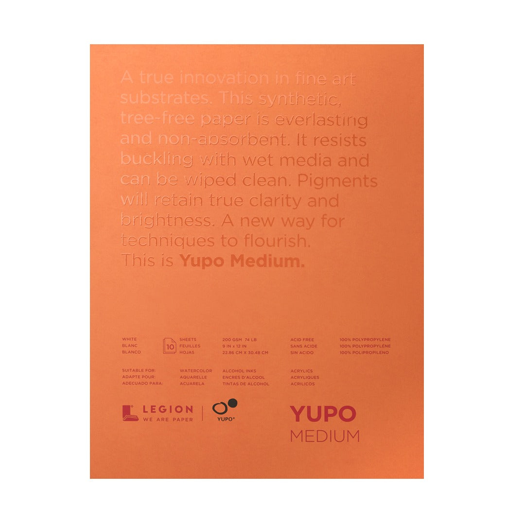 Legion YUPO® Medium Synthetic Paper Pad – 200 GSM (Open Stock) - Retail Maharaj