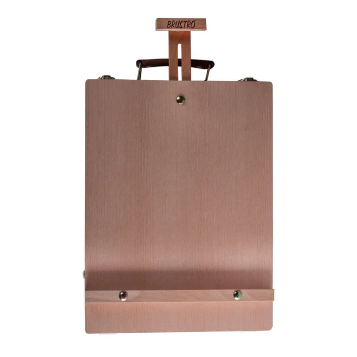 Brustro Wooden Table Box Easel with Storage for Painting and Art Supplies - Retail Maharaj