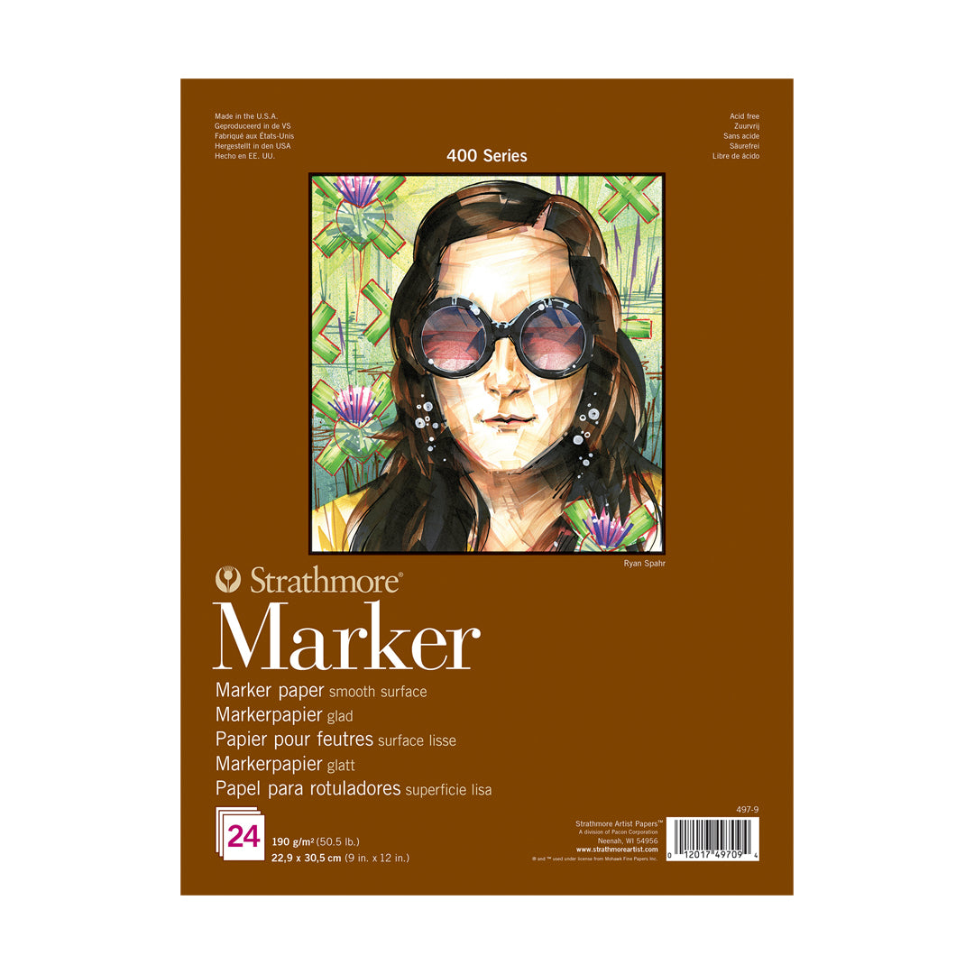 Strathmore 400 Series Marker Pad for Alcohol-Based Markers - Retail Maharaj
