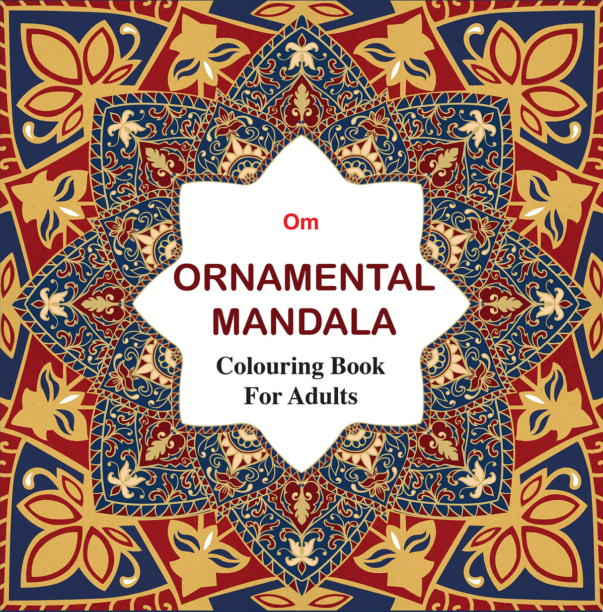 Colouring Book for Adults - Ornamental Mandala - Retail Maharaj