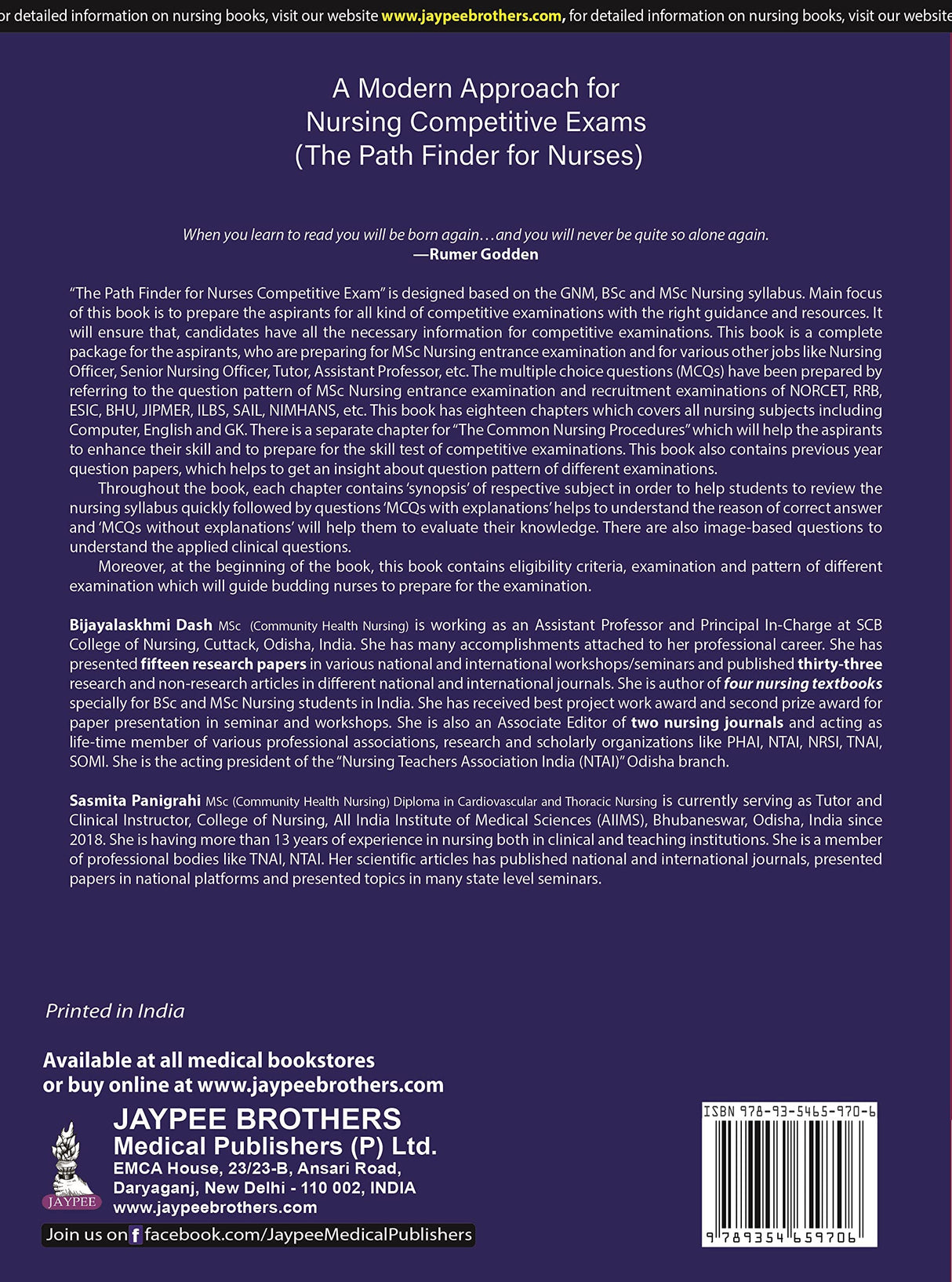 A MODERN APPROACH FOR NURSING COMPETITIVE EXAMS (THE PATH FINDER FOR NURSES) - Retail Maharaj