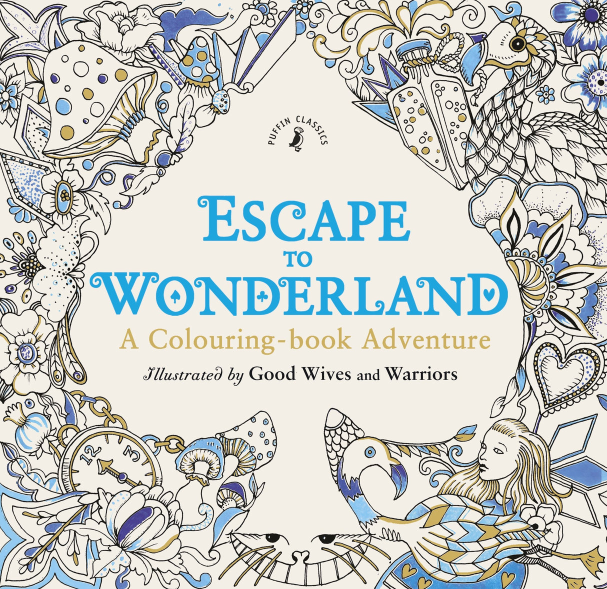 Escape to Wonderland: A Colouring Book Adventure - Retail Maharaj